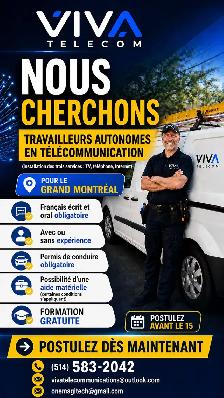 Offre emplois Technicien télécommunication