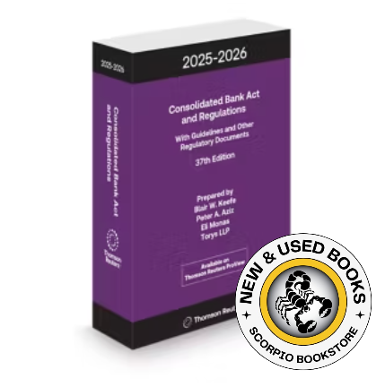 Consolidated Bank Act Regulations 2025-2026 37E 9781038205070