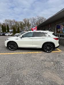 2019 Infiniti QX50 LUXE ALL WHEEL DRIVE 2.0 LTR 4 CYL. WARRANTY