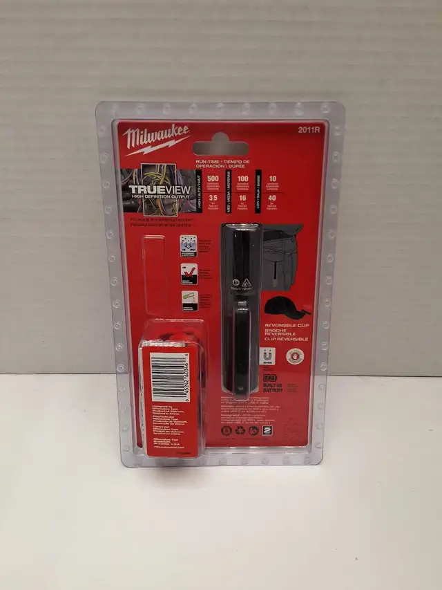 Milwaukee 2011R Magnetic flashlight NEW - Photo 2