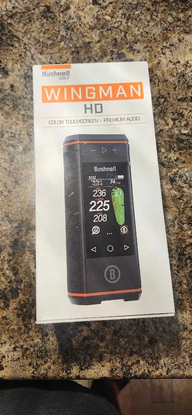 Wingman HD GPS  golf speaker