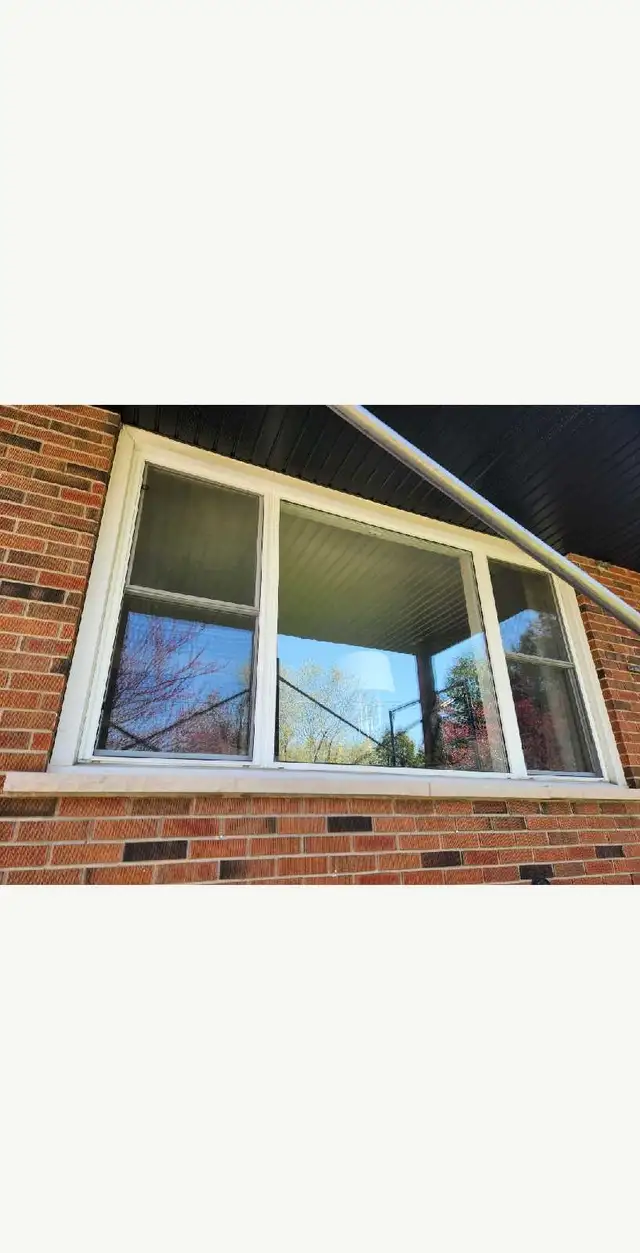 Triple picture window unit used good condition - Photo 2