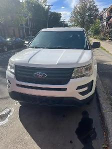2018 Ford Explorer Police Intercepter VUS AWD 7 places 199000Km