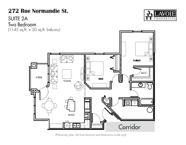 Spacious 2 Bedroom corner unit on top floor with beautiful views - Photo 2
