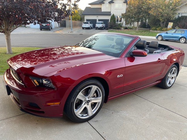 2014 Mustang GT Convertible