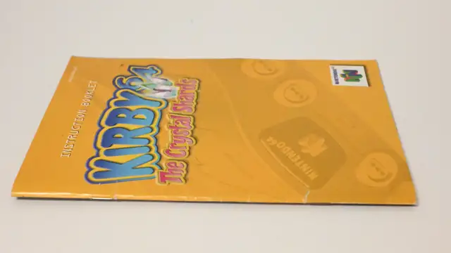 Nintendo 64 Kirby 64 the crystal shards Instruction booklet Only - Photo 3