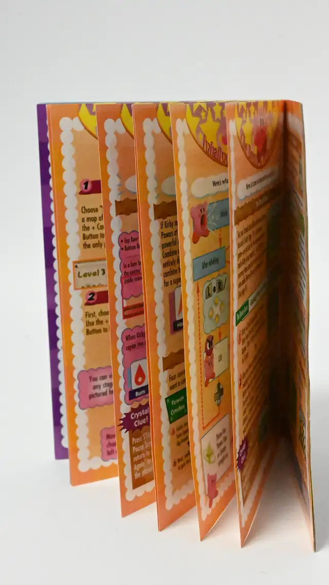 Nintendo 64 Kirby 64 the crystal shards Instruction booklet Only - Photo 6