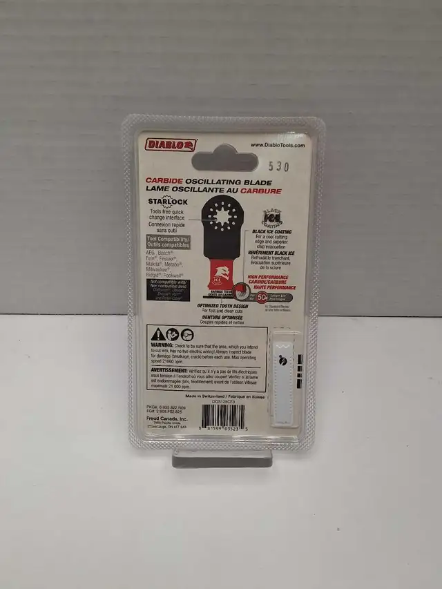 Diablo DOS125CF3 Metal Carbide Starlock Oscillating Blade NEW - Photo 2