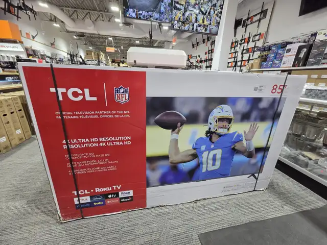 TCL 85' MODEL 85S450R-CA 4K UHD SMART TV ON SALE