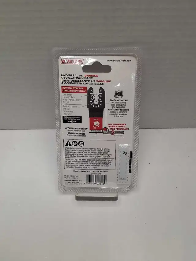 Diablo 3 pack Oscillating Blade Metal DOU125CF3 NEW - Photo 2