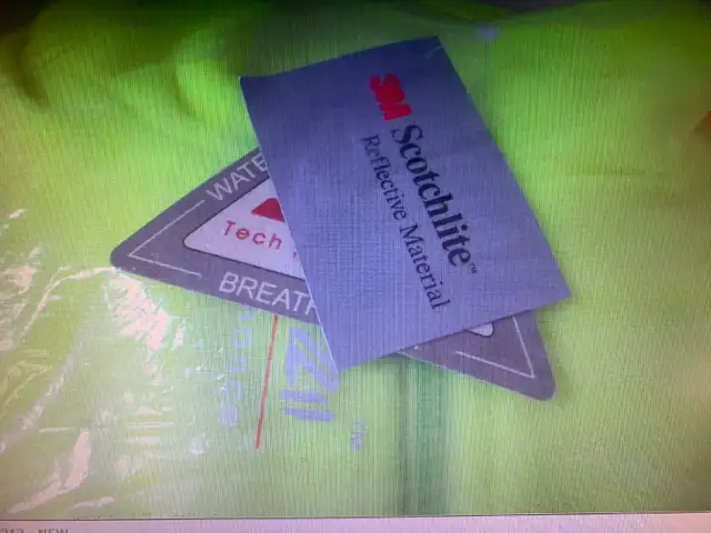 X-NEW: SCOTCHLITE REFLECTIVE FLEECE JACKET( AS PICTURED (SIZE M - Photo 3