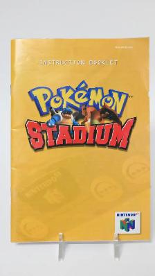 Nintendo 64 Pokemon Stadium Instruction booklet Only