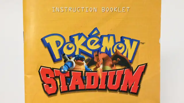 Nintendo 64 Pokemon Stadium Instruction booklet Only - Photo 3