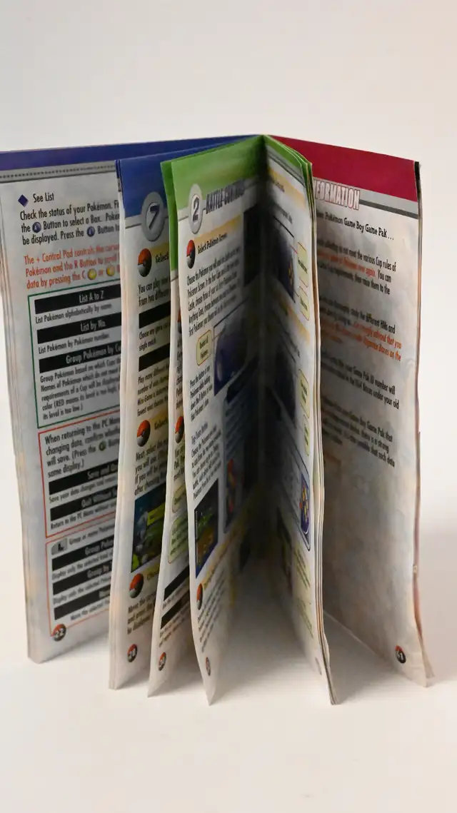 Nintendo 64 Pokemon Stadium Instruction booklet Only - Photo 10