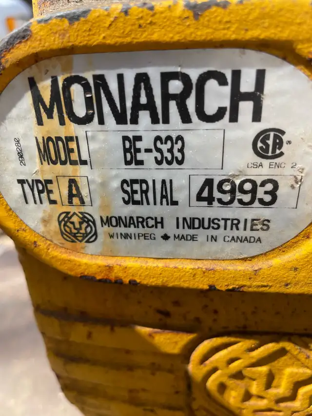 Monarch Water pump