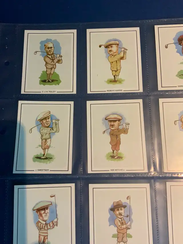 Golfing Greats card set complete. 1989. Mint condition. - Photo 2
