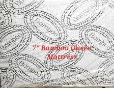 7' Brand New Queen size Bamboo foam mattress
