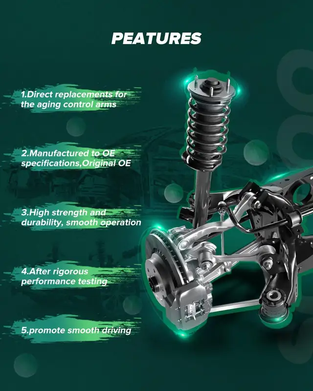 (NEW) Suspension Kit 13 Pcs Silverado Sierra H2 Suburban Yukon - Photo 9
