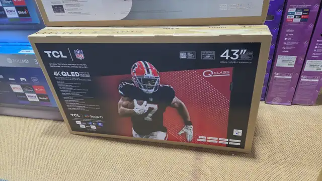 TCL 43' 4K QLED TV MODEL 43Q651G-CA