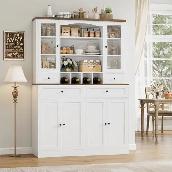 Brand New 70.9" Kitchen Panty Cabinet w. Wine Rack $289
