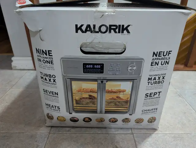 Brand New Kalorik MAXX Air Fryer Oven Sale - Photo 2