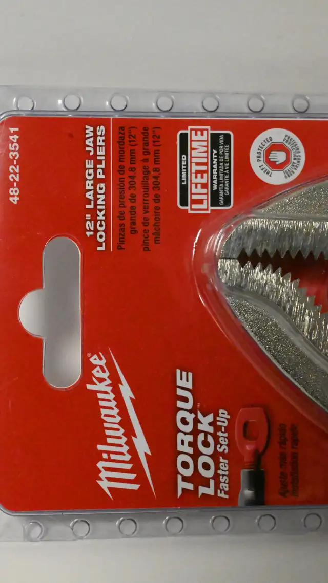 Locking Pliers Milwaukee 48-22-3541 Brand New - Photo 10