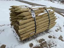 6' & 7’ x 3-4" Pressure treated fence posts