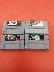 jeux SNES a prix variés
