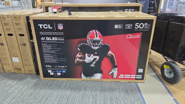TCL 50' 4K QLED GOOGLE TV MODEL 50Q651G-CA