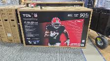 TCL 50' 4K QLED GOOGLE TV MODEL 50Q651G-CA