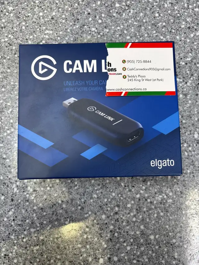 Elgato Microphone Facecam 4K Cam Link in Box - Photo 4