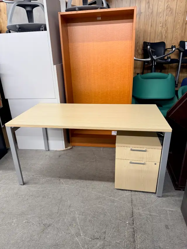 Desks/ 30x48' desks include a mobile BF drawer $199.99/exce cond - Photo 2