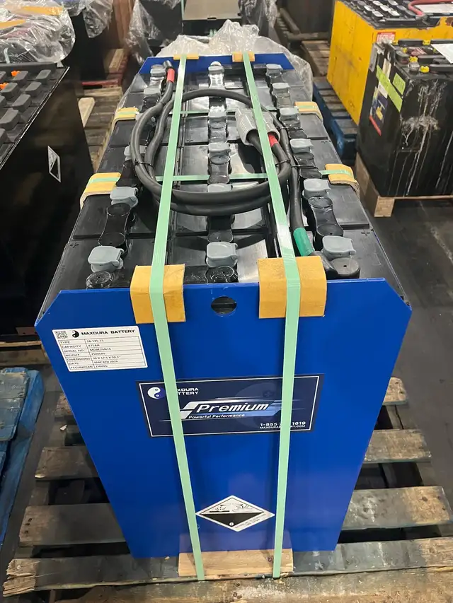 Brand new 18-125-15 forklift battery