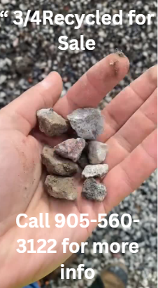 3/4' Recycled Aggregate – Affordable & Reliable Delivery