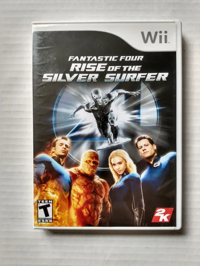FANTASTIC FOUR RISE OF THE SILVER SURFER NINTENDO WII NEAR MINT