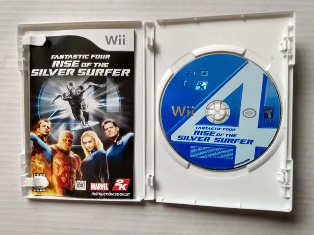 FANTASTIC FOUR RISE OF THE SILVER SURFER NINTENDO WII NEAR MINT - Photo 5