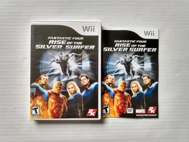 FANTASTIC FOUR RISE OF THE SILVER SURFER NINTENDO WII NEAR MINT - Photo 6
