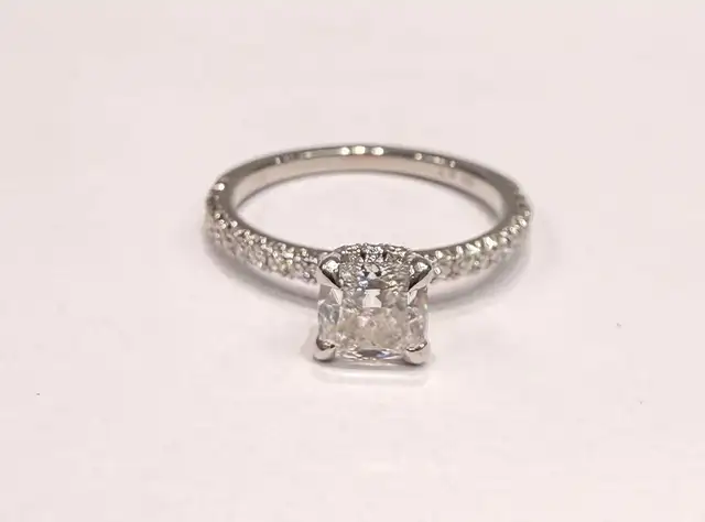 1.31 Carat Platinum Natural GIA Natural Diamond Engagemet Ring