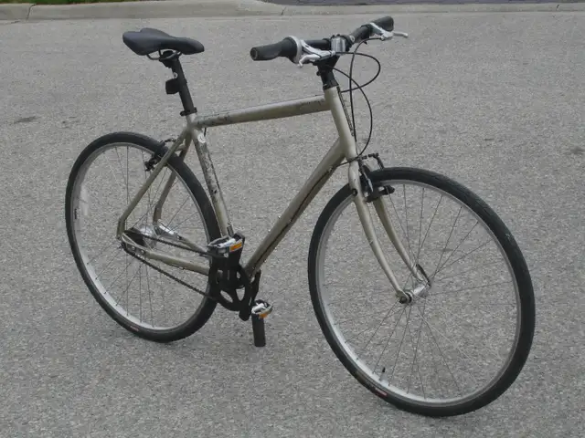 ALL ALUMINUM HYBRID XLG 21.5' FRAME 700C MEC 5 SPD ROAD RACER! - Photo 2