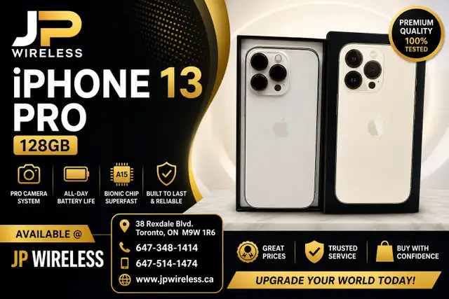 IPhone 13 Pro | 128GB- Unlocked - Like New