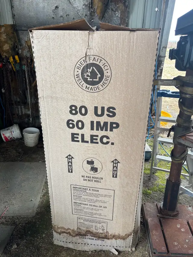 60gal hot water tank