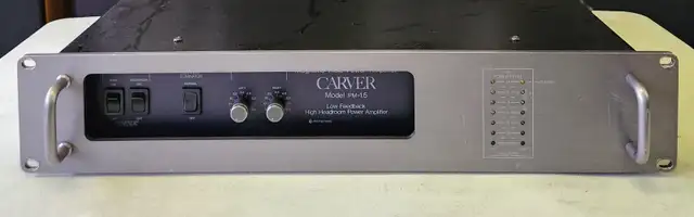 CARVER PM 1.5 PROFESSIONAL POWER AMPLIFIER ( PLEASE READ )