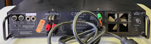 CARVER PM 1.5 PROFESSIONAL POWER AMPLIFIER ( PLEASE READ ) - Photo 3