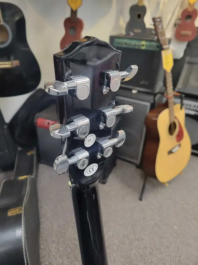 Fender CD-60SCE Acoustic Dreadnaught Guitar - Black - Photo 8