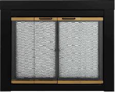 Brand New Arrington Medium Fireplace Glass Door For Sale
