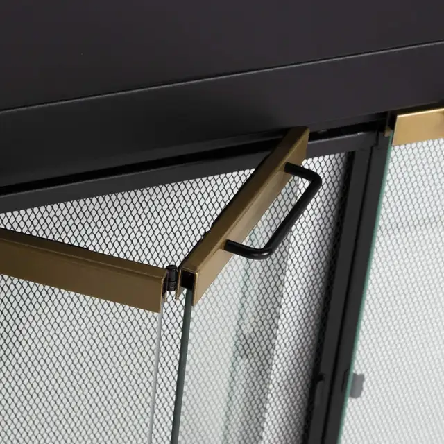 Brand New Arrington Medium Fireplace Glass Door For Sale - Photo 3