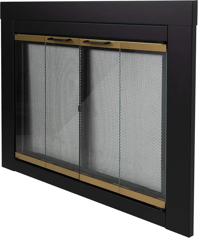 Brand New Arrington Medium Fireplace Glass Door For Sale - Photo 7
