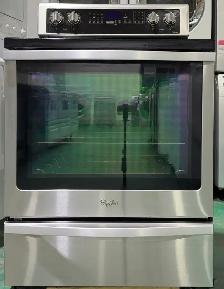 Whirlpool Glass Top Stove YWFE745H0FS0 (S4226)
