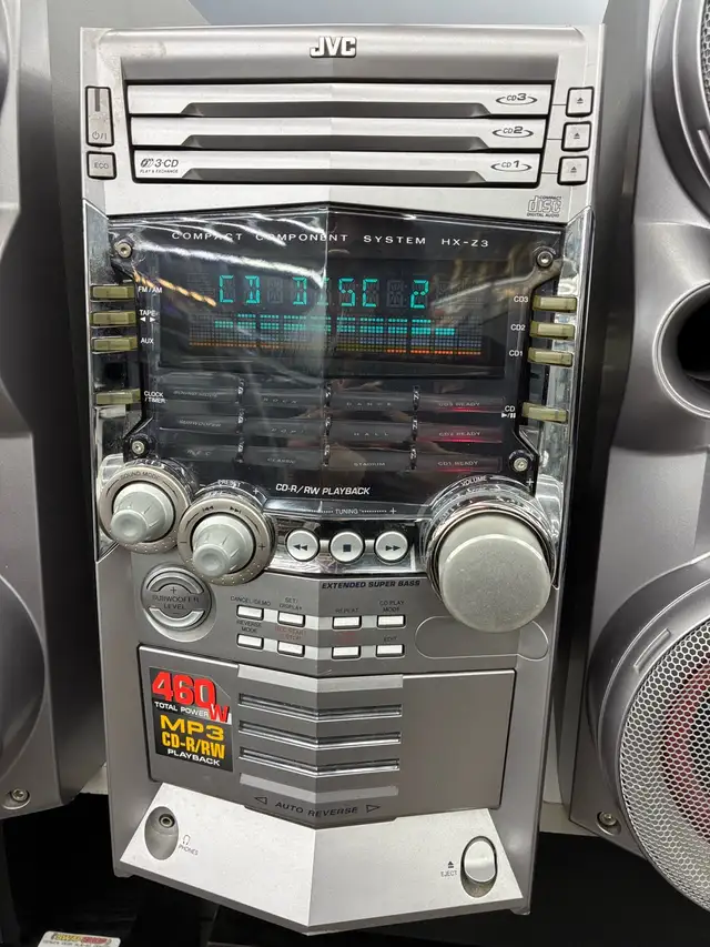 JVC HX-Z3 3-Disc Shelf Stereo - Photo 2