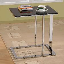 WELCOME SPRING SALE FOR ACCENT TABLE WITH BLACK TEMPERED GLASS. - Photo 7